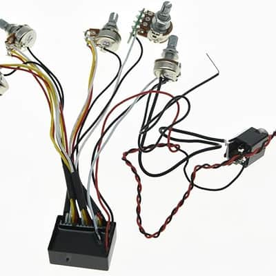 Pre-wired 3 Band Active & Passive EQ Equalizer Electric Bass Preamp Circuit image 4