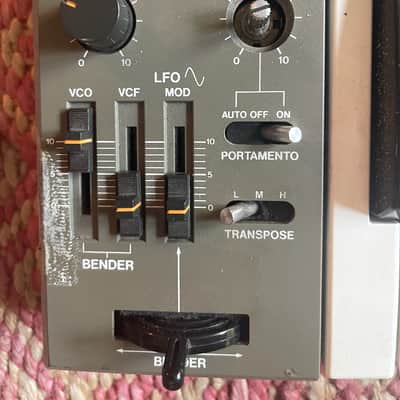 Roland SH-101 32-Key Monophonic Synthesizer 1982 - 1986 - Gray image 3