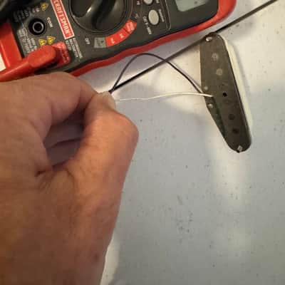 Fender Staggered Pole Pickup Stratocaster 1968 1974 - Greyback image 6