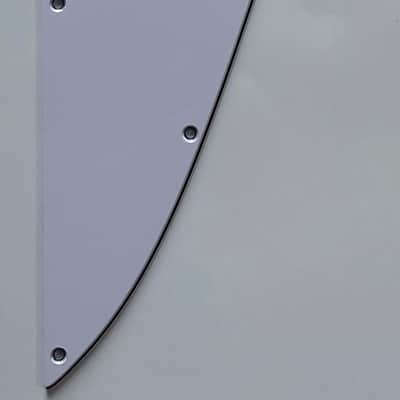 For Gibson Firebird Gold 3D Logo Guitar Pickguard 3 Ply White image 1