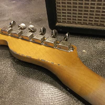 USA Relic Tele Style Electric Guitar Road Worn Yellow Nitro by Nate's Relic Guitars image 9