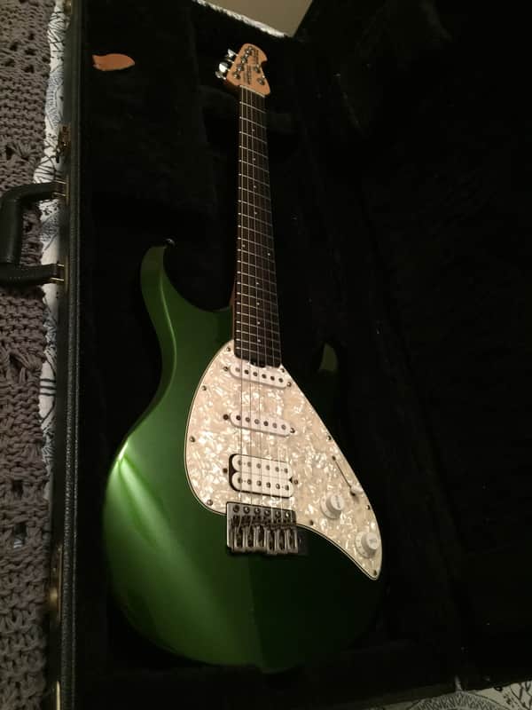 1996 Ernie Ball/Musicman Silhouette Special Green Pearl | Reverb