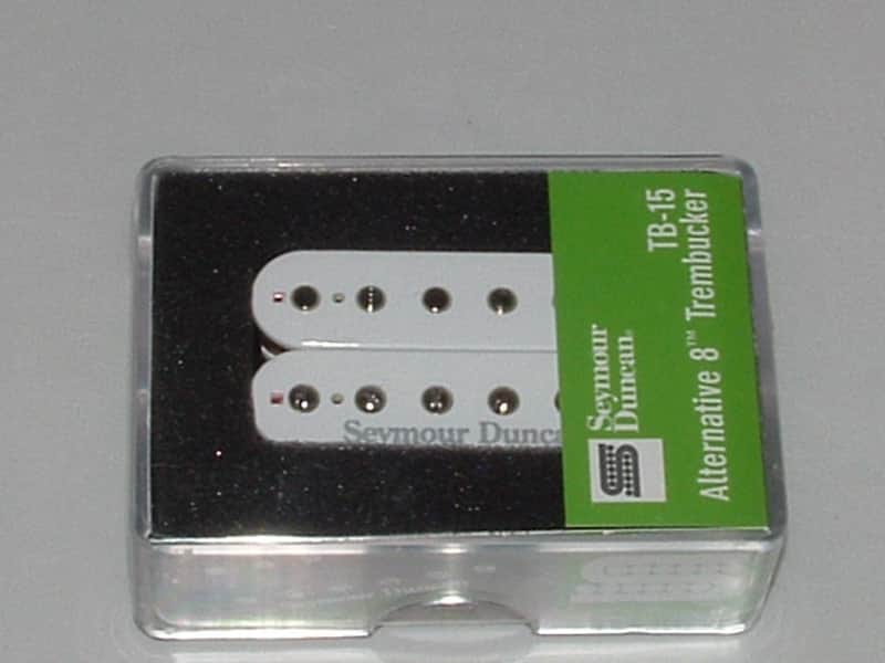 Seymour Duncan TB-15 Alternative 8 Trembucker Tremolo Bridge Pickup (White) - TB-15 White image 1