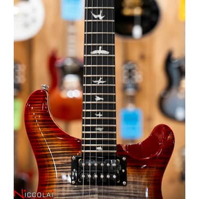 PRS SE Custom 24 Floyd Charcoal Cherry Burst image 9