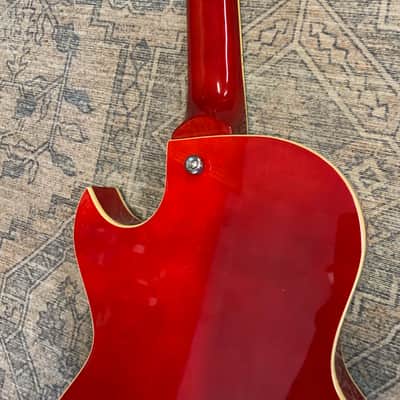 KGD Semi Hollow LP - Red image 11