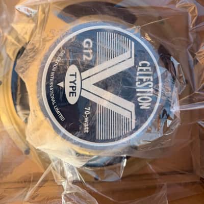 Celestion T5901 V-Type G12 12" 70-Watt 16 ohm Replacement Speaker 2010s - Gold image 1