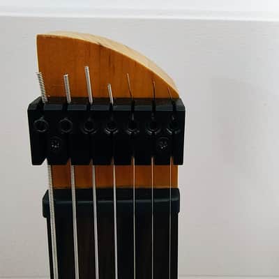 Legator G7SS Prototype 2020's - Gloss Amber Burl image 8