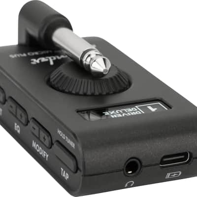 Fender Mustang Micro Plus Guitar Headphone Amp 2024 - Present - Black image 2