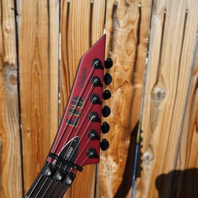 ESP LTD M-1000 - Candy Apple Red Satin 6-String Electric Guitar image 6