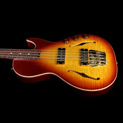 B&G Guitars Big Sister Electric Bass Guitar Tobacco Burst image 6