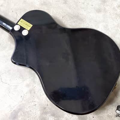 RARE Silvertone / Supro / Valco Artist Rhythm Tone "Art Deco" Electric Guitar (1958, Black & Gold) image 19