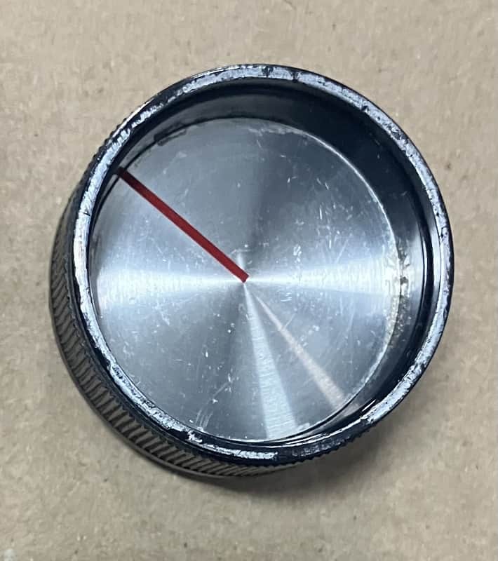 Silvertone- guitar amp knob, 1960's image 1