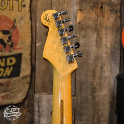 Fender Custom Shop Custom Deluxe Strat NOS - Fire Mist Orange image 6