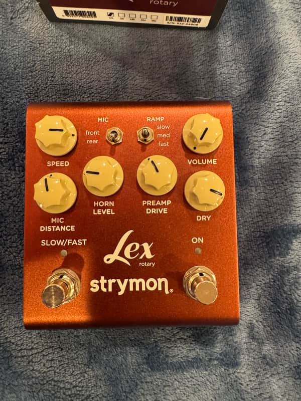 Strymon Lex Rotating Speaker Pedal V2 2022 - Present - Red image 1