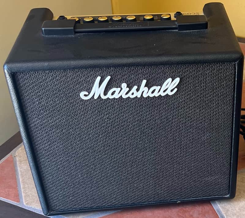 Marshall Code 25 25-Watt 1x10" Digital Modeling Guitar Combo - Black image 1