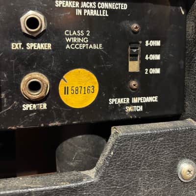 Ampeg V-4 100-Watt Guitar Head with Reverb 1974 - Black image 9