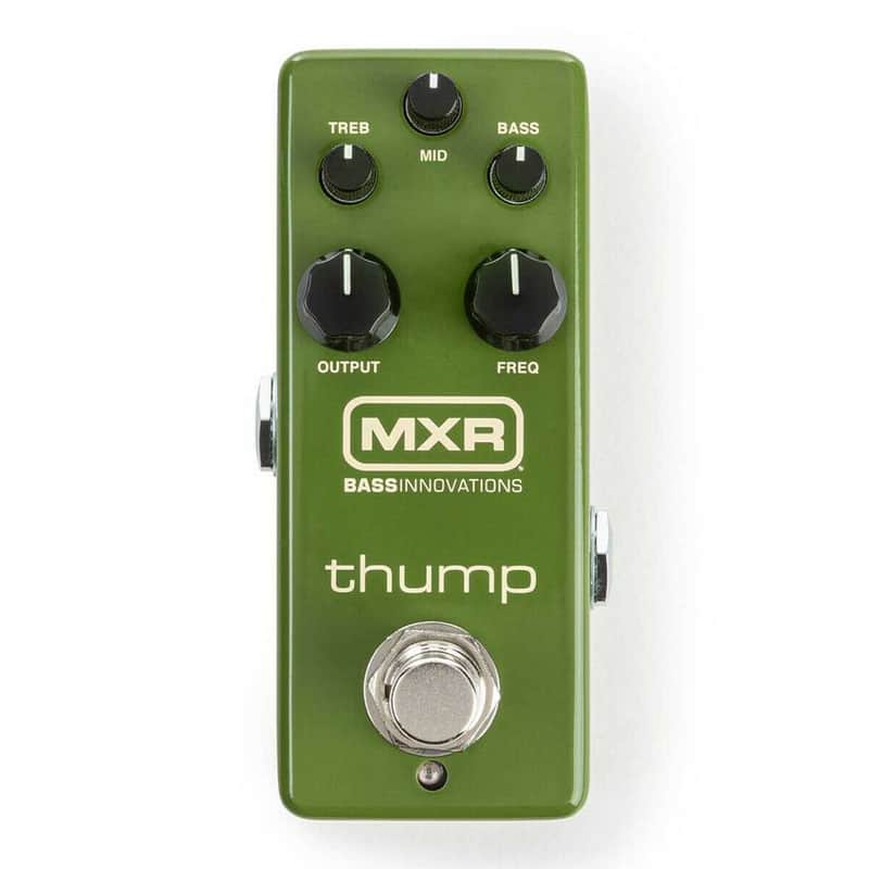 MXR M281 THUMP BASS PREAMP MINI EFFECTS PEDAL ECHOPLEX PREAMP CIRCUIT EQ TONE image 1