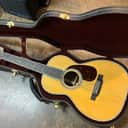 Martin Custom shop Parlor Size 0-42S Style 12 fret Premium Rosewood Spruce Small Body acoustic guitar made in USA 2022 in mint condition with original Martin hard case.