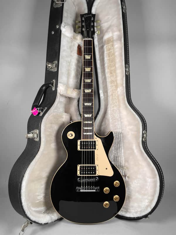 2011 Gibson Les Paul Classic Black Finish w/OHSC image 1