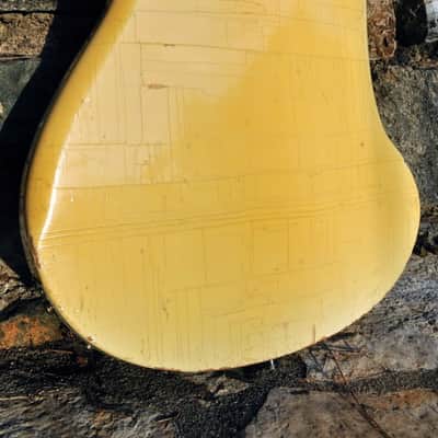 Rickenbacker 4003 1983 - vintage yellow Blonde / black image 11