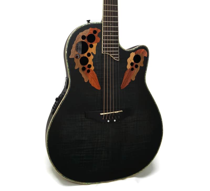 Ovation Celebrity Deluxe CC48-TBBY Super Shallow Acoustic-Electric