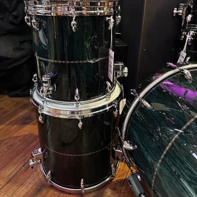 Tama Star 7Piece Shell Pack Bubinga Drum Set - Dark Green Cordia image 7