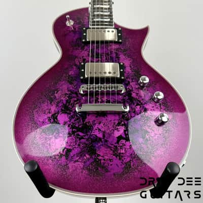 ESP Original Series Eclipse Custom Electric Guitar w/ Case - Purple Peel image 9