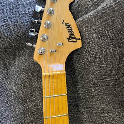 1974 Greco TD500 Telecaster Deluxe Mocha Made in Japan Vintage w/ Fernandes Hard Case image 5