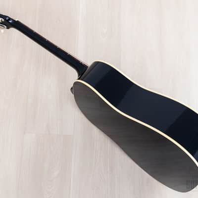 2024 Gibson ‘50s J-45 Original Dreadnought Acoustic Guitar Ebony, Mint w/ Case, Tags image 14