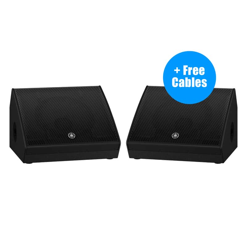 Yamaha DHR12M 2-Way Coaxial 12" Active Floor Monitor / Loudspeaker image 1