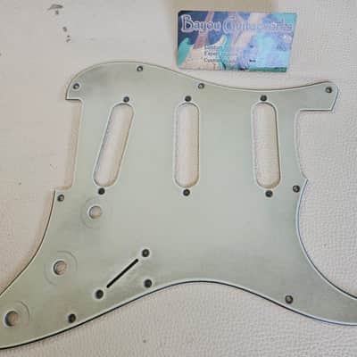 Fender Stratocaster Aged Relic 3 ply Pickguard Mint Green, 62  59-62 image 1