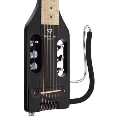 Traveler Guitar Ultra-Light Acoustic-Electric Travel Guitar (Gloss Black) image 3