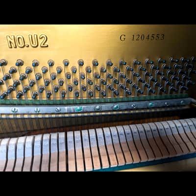 Yamaha U2 Upright Piano – 50" – Polished Black image 6