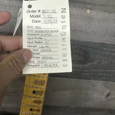 Bill Nash T52 Telecaster 2023 image 3
