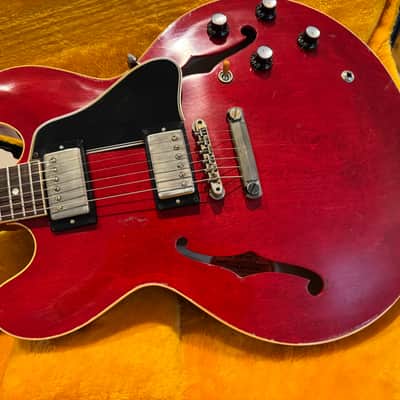 PRE-OWNED | 2024 Gibson Custom Shop Murphy Lab 1961 ES-335 Heavy Aged - Sixties Cherry image 7
