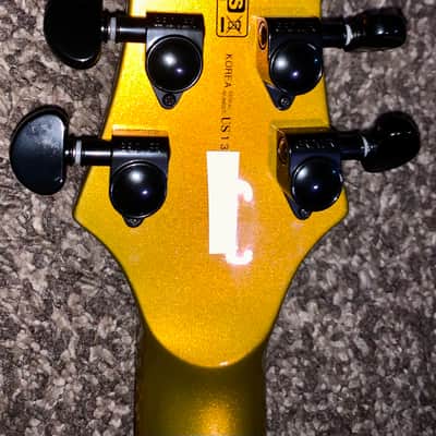 Dean Deceiver gold Electric Guitar emg pickups image 7