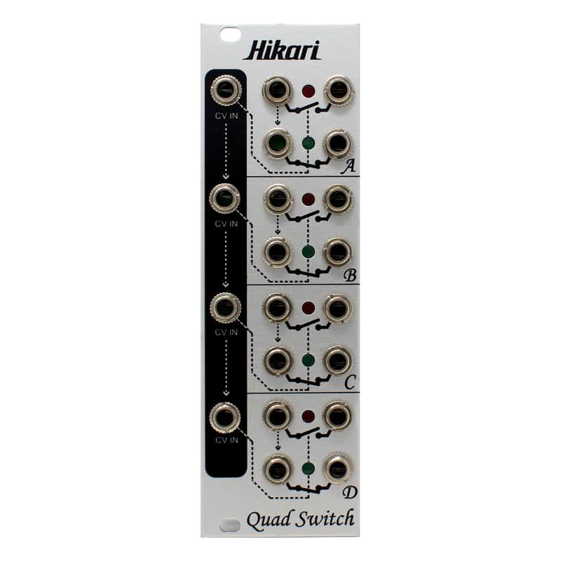 Hikari Instruments Quad Switch Eurorack Module image 1