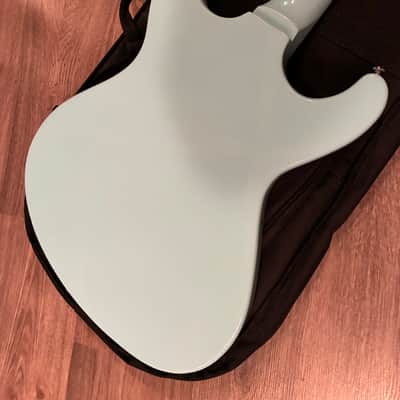 Eastwood Sidejack Baritone 20th Anniversary LTD 2023 - Sonic Blue image 5