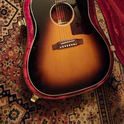 2024 Gibson 1950s J-45 Original Vintage Sunburst w/ OHSC | LR Baggs Element VTC, Workhorse image 23