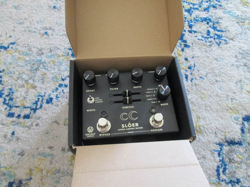 Walrus Audio Slöer Stereo Multi-Texture Reverb