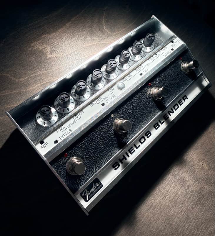 Fender Shields Blender Limited Edition 2023 - Silver / Black