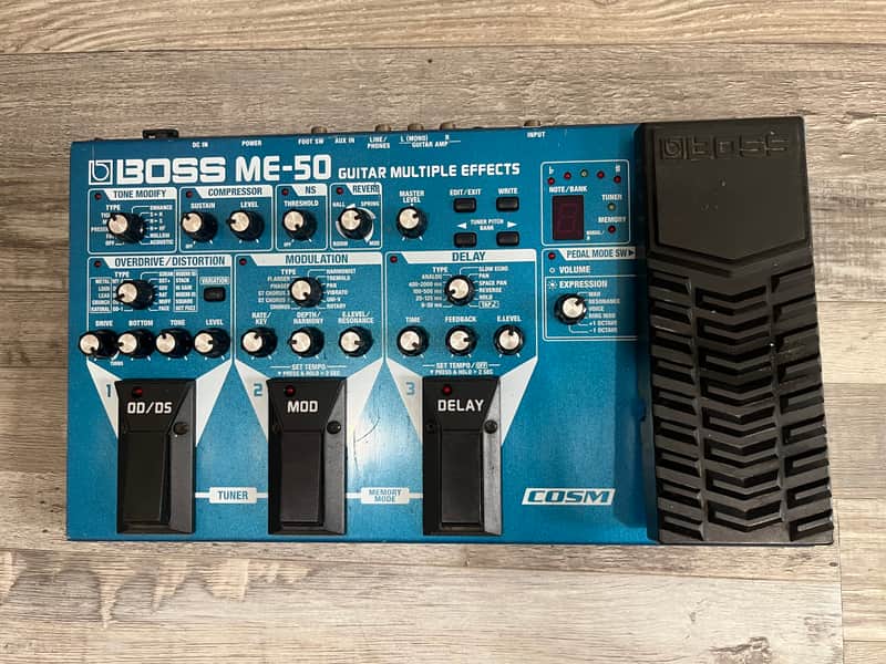 Boss ME-50 2003 - 2008 - Blue image 1