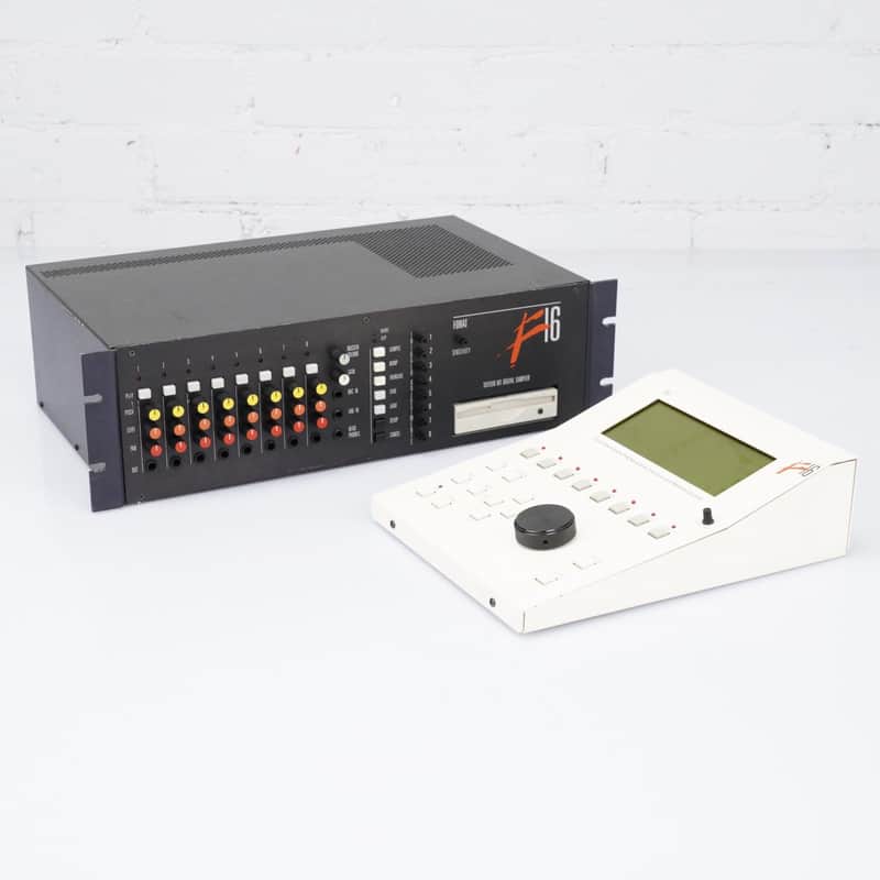 Forat F16 16-Bit Digital Sampler Drum Module w/ Remote & Accessories #55217 image 1