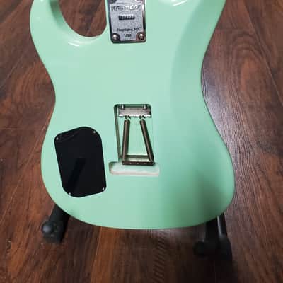 KnE Guitars Kramer Baretta Tribute Body & Neck - EVH Frankenstein pickup! 2011 Surf Green image 8