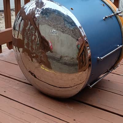 Slingerland Radio King 18" tymp tom with tube lugs 1940s image 11