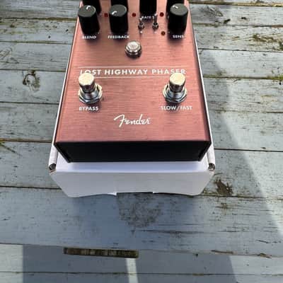 Reverb.com listing, price, conditions, and images for fender-lost-highway-phaser-pedal