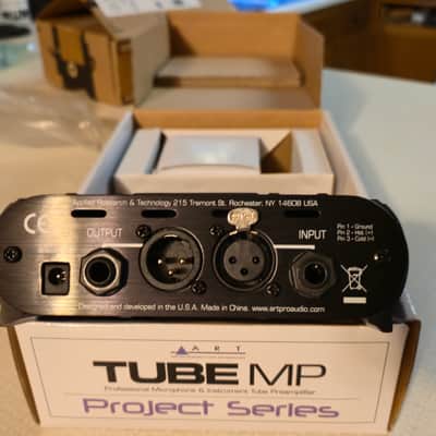 ART Tube MP Project Series Tube Microphone Preamp 2008 - Present - Black image 5