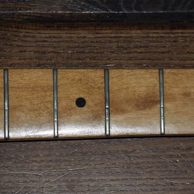 Fender USA Stratocaster 57 Reissue Neck 1984 Aged Natural Gloss image 7