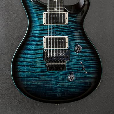 Paul Reed Smith Custom 24 "Floyd" 10 Top - Cobalt Smokeburst image 2