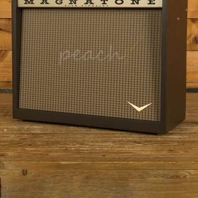 Magnatone Varsity Reverb Traditional Electric Guitar Amplifier Combo - 15W - 1x12" - Spanish Mission image 1